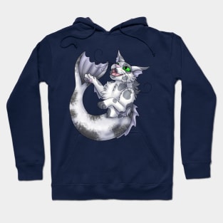 Purrmaid: Grey Bicolor Hoodie